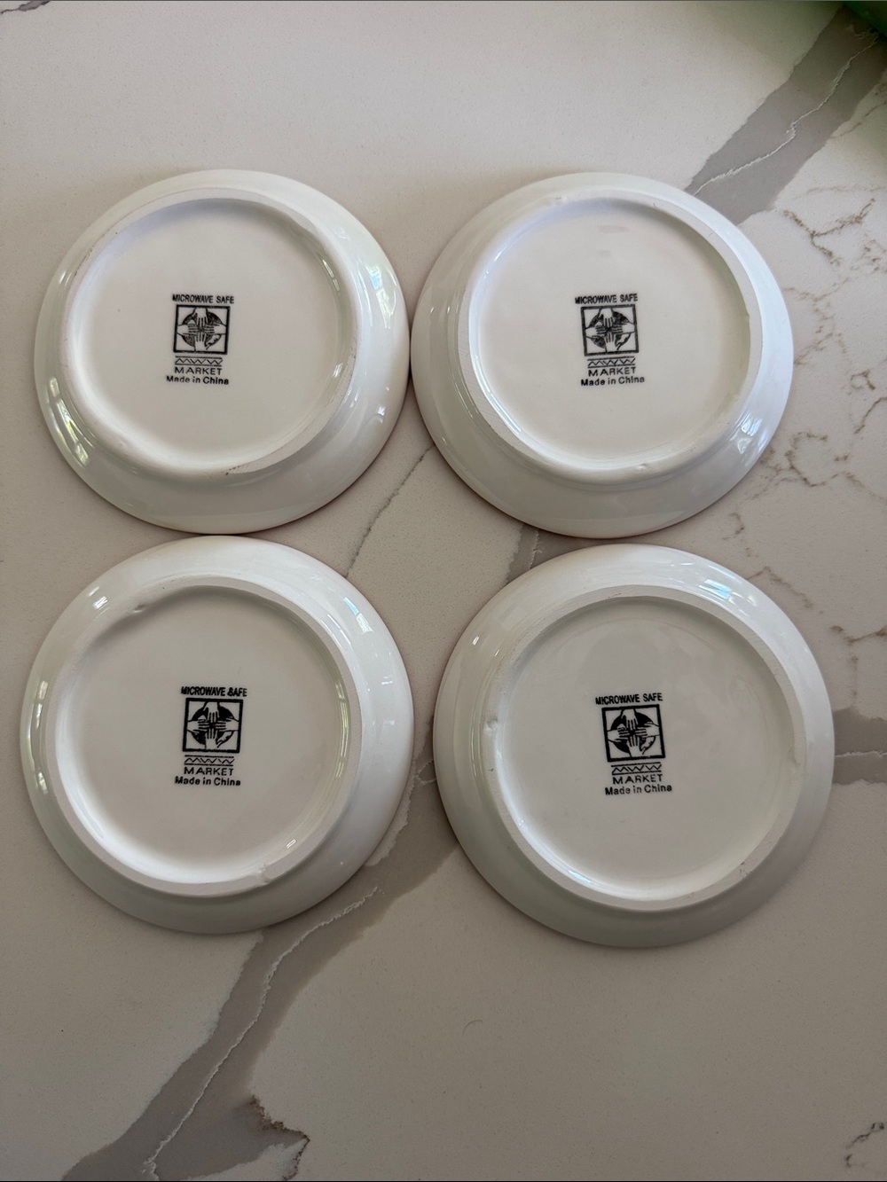 MWW Set of 4 Leaf Wall mini plates – Oak, Poplar, Birch, Maple - Picture 2 of 2